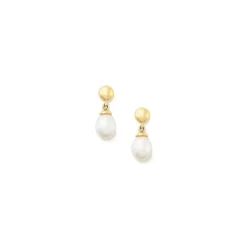 James Avery Artisan Jewelry Earrings-Cultured Pearl Teardrop Earrings