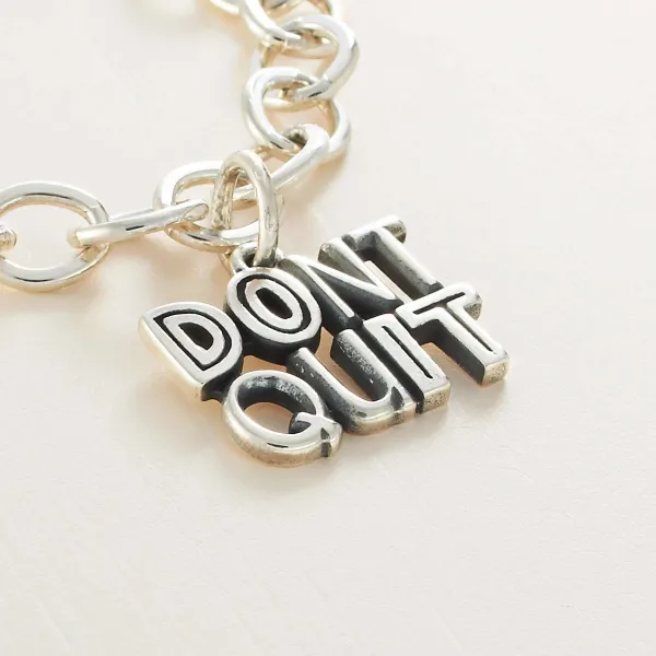 James Avery Artisan Jewelry Charms-Don'T Quit Charm