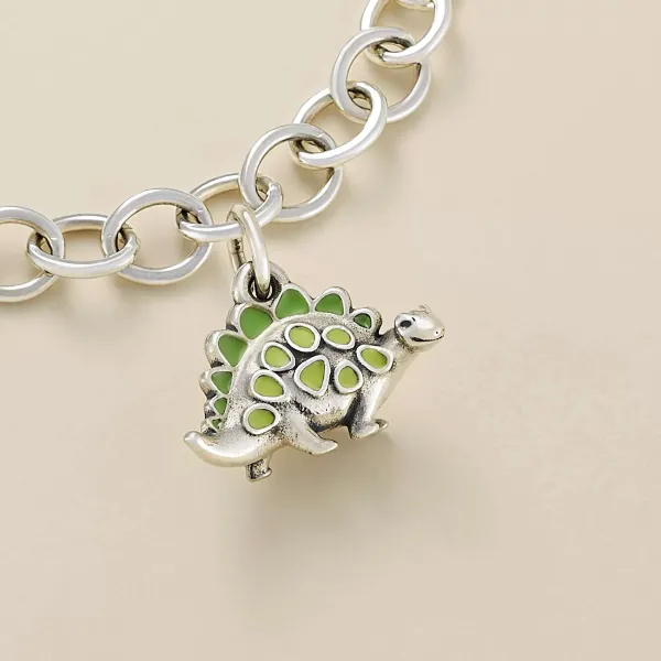 James Avery Artisan Jewelry Charms-Enamel Dinosaur Charm