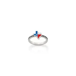 James Avery Artisan Jewelry Rings-Enamel Lone Star State Ring