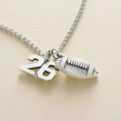 James Avery Artisan Jewelry Charms-Engravable Football Charm