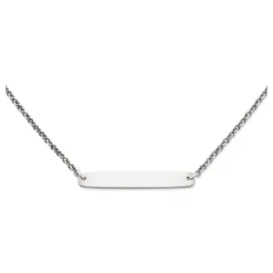 James Avery Artisan Jewelry Necklaces And Chains-Engravable Horizon Necklace