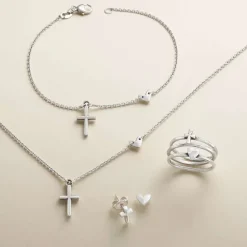 James Avery Artisan Jewelry Necklaces And Chains-Faith And Love Necklace