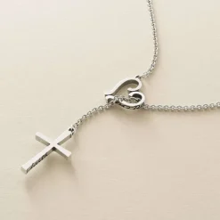 James Avery Artisan Jewelry Necklaces And Chains-Faith, Hope And Love Lariat Necklace