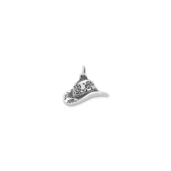James Avery Artisan Jewelry Charms-Floral Cowgirl Hat Charm