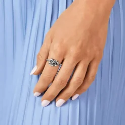 James Avery Artisan Jewelry Rings-Floral Wrap Ring