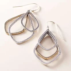 James Avery Artisan Jewelry Earrings-Forged Elements Dangle Earrings