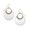 James Avery Artisan Jewelry Earrings-Hammered Eclipse Dangle Earrings