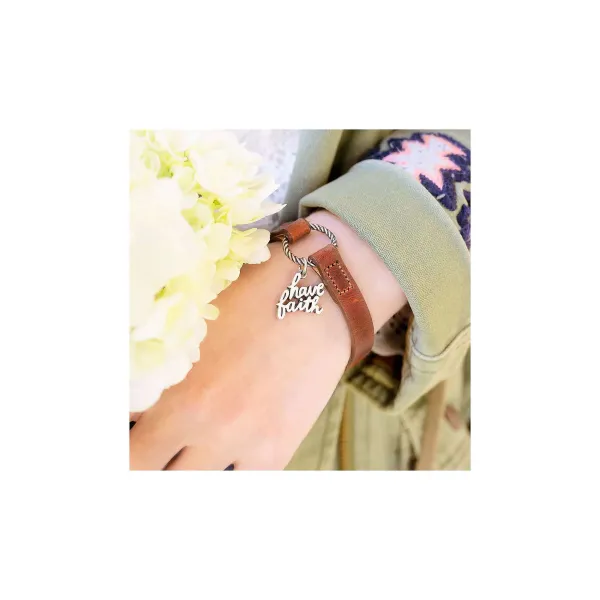 James Avery Artisan Jewelry Religious Charms-Have Faith Charm