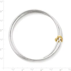 James Avery Artisan Jewelry Bracelets-Heart Of Gold Combo Bangle Bracelet