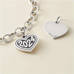 James Avery Artisan Jewelry Charms-Heart Year Charm