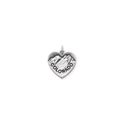 James Avery Artisan Jewelry Charms-I Love Colorado Charm