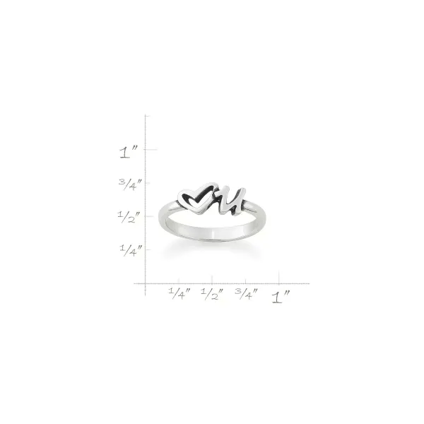James Avery Artisan Jewelry Rings-Love U Ring