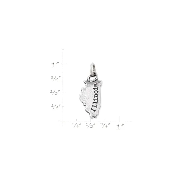 James Avery Artisan Jewelry Charms-My "Illinois" Charm