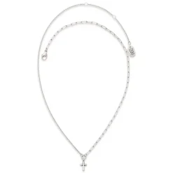 James Avery Artisan Jewelry Necklaces And Chains-Paired Chains Cross Necklace