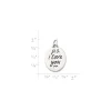 James Avery Artisan Jewelry Charms-P.S. I Love You Charm