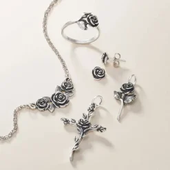 James Avery Artisan Jewelry Necklaces And Chains-Rose Necklace