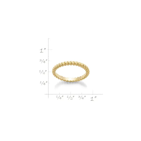 James Avery Artisan Jewelry Rings-Small Twisted Wire Ring
