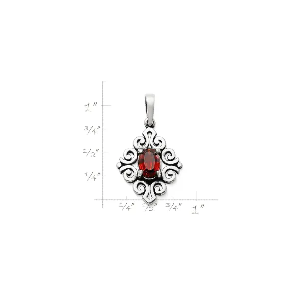 James Avery Artisan Jewelry Pendants-Spanish Lace Birthstone Pendant
