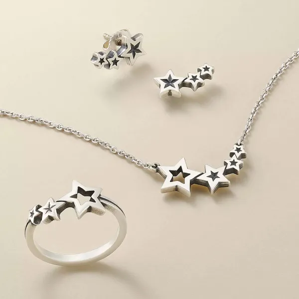 James Avery Artisan Jewelry Necklaces And Chains-Twinkling Stars Necklace