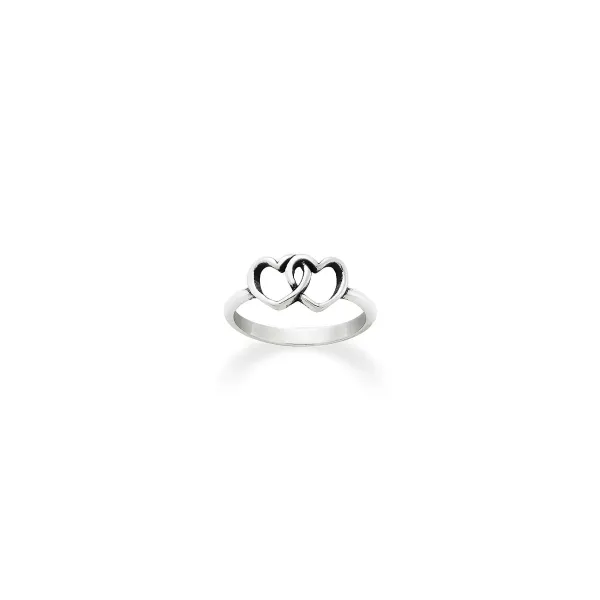 James Avery Artisan Jewelry Rings-Two Hearts Together Ring
